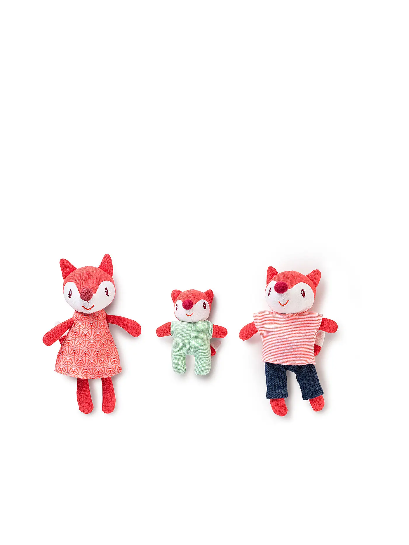 LILLIPUTIENS | ALICE Set aus Minifiguren - Alice Fuchsfamilie | 